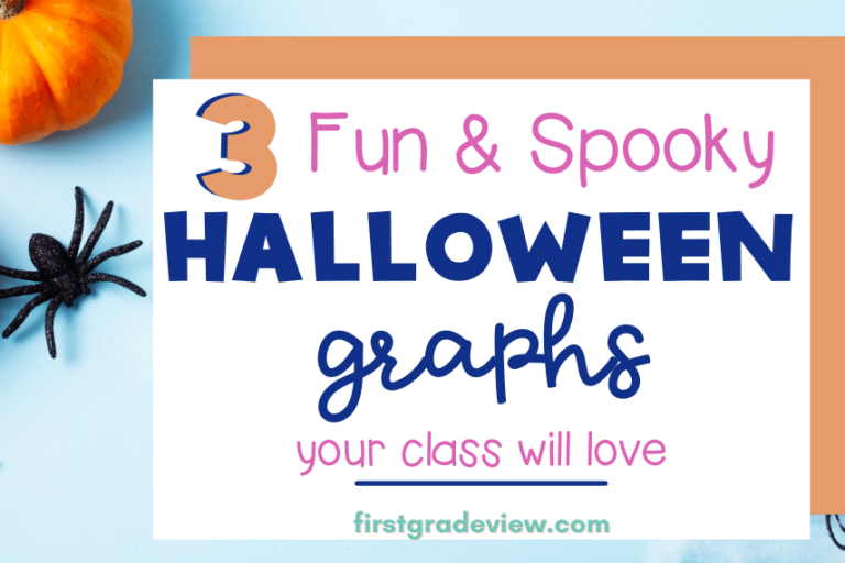 3 Halloween Graphs for First Grade