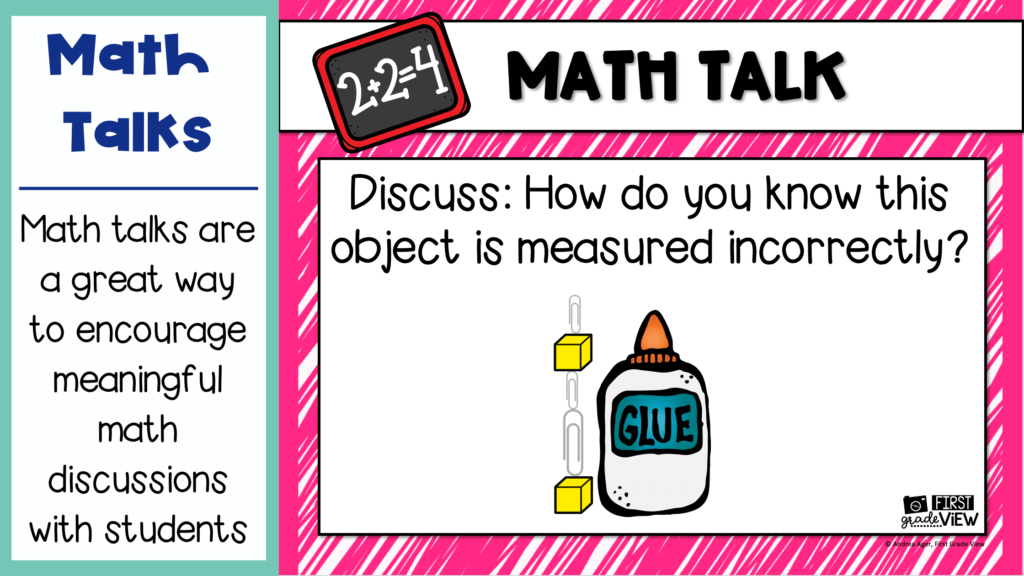 Image of measurement math talk