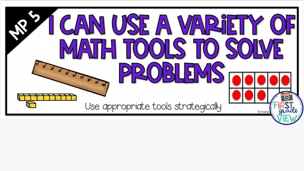 Image of standard of mathematical practice 5 poster