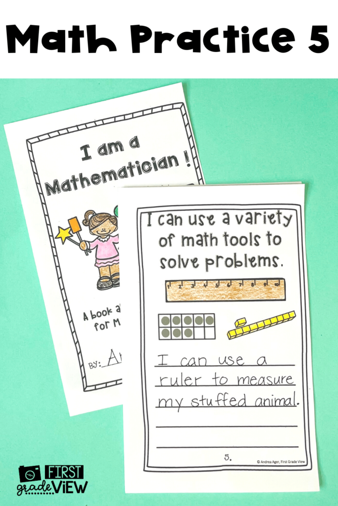 Image of standard of mathematical practice 5 student book