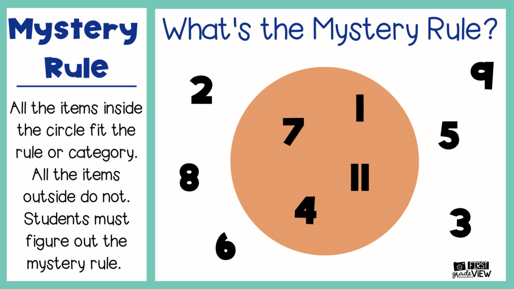 Image of Mystery Rule Activity