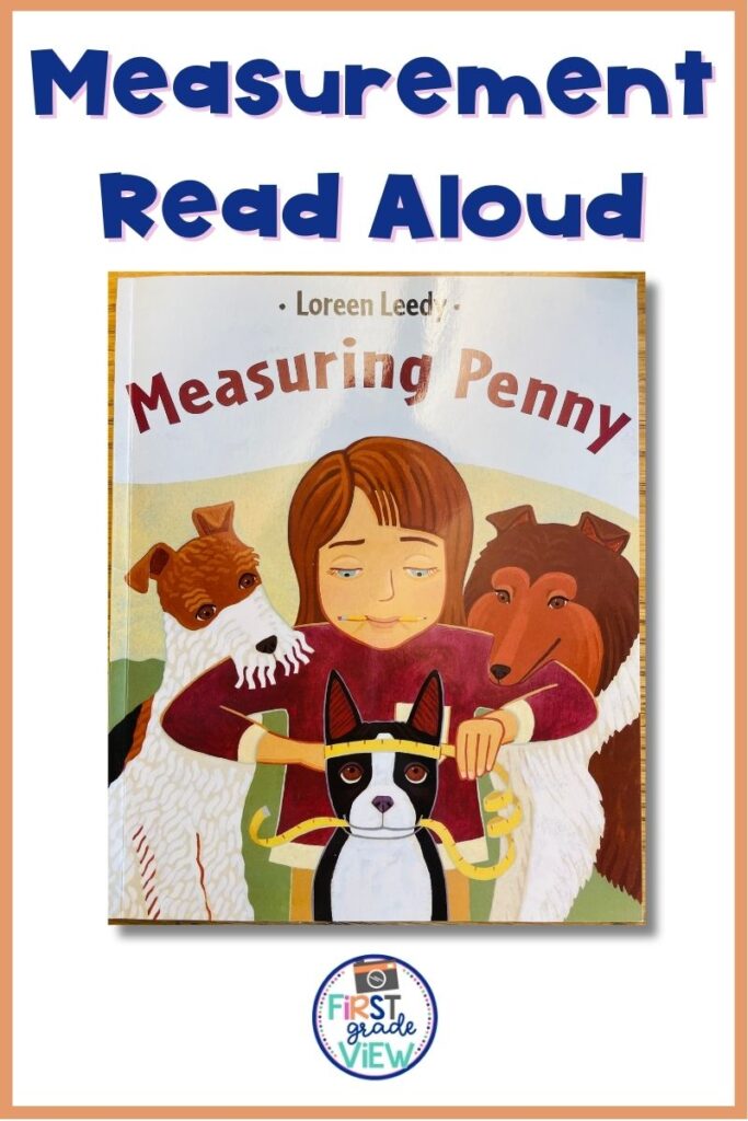 Image of the picture  book, Measuring Penny by Loreen Leedy.  