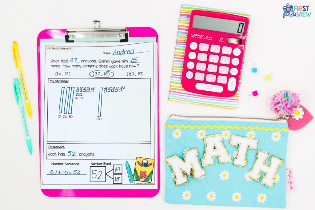 Numberless Word Problems Made Easy