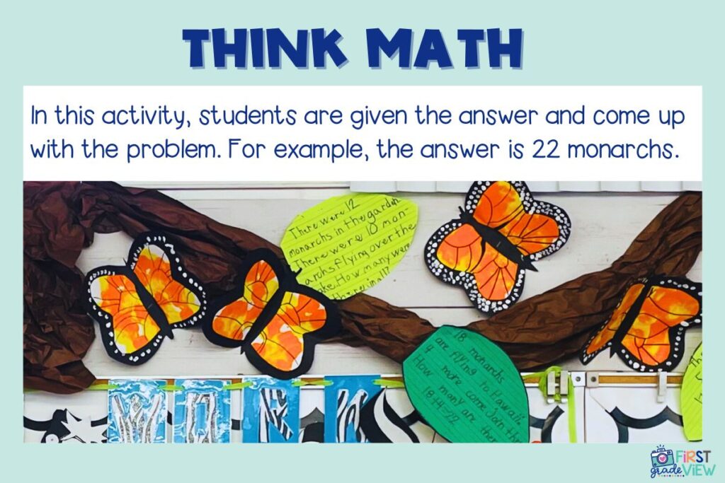 3 Creative Ways for Integrating Math and Writing in First Grade - First ...